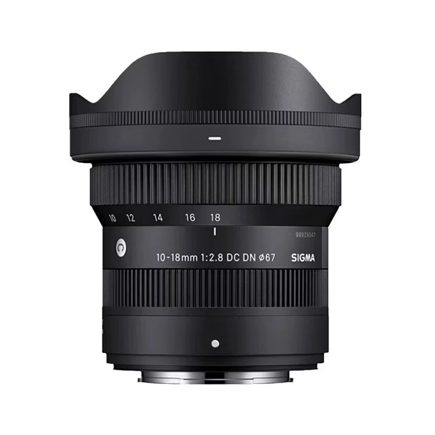 시그마 초광각 줌 렌즈 10-18mm F2.8 DC DN 현대식 새 APS-C 미러리스 카메라 렌즈 (캐논, , 후지필름, 파나소닉 용)