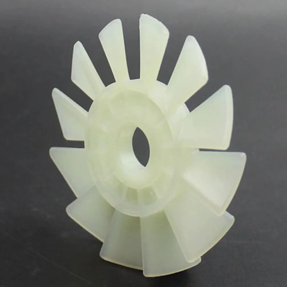 Cutter Rotor Fan BladeWhite Plastic Power Tools For 110 Marble Machine Impeller Motor Fan 4100 Cutting Shaft Diameter 12mm for 95% 8586 858d for 858 series hot air station nozzle hot air nozzle power tools soldering tools 1pc 3 12mm silver