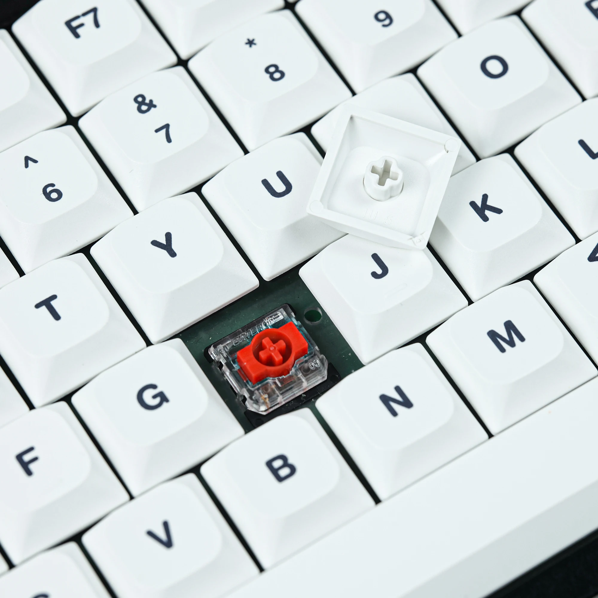 Chosfox-custom Slim mx Keycaps Low Profile Pbt Keycaps para Gateron Cereja mx Interruptores Mecânicos Teclado do Jogo 135 Chaves - Imagem 2