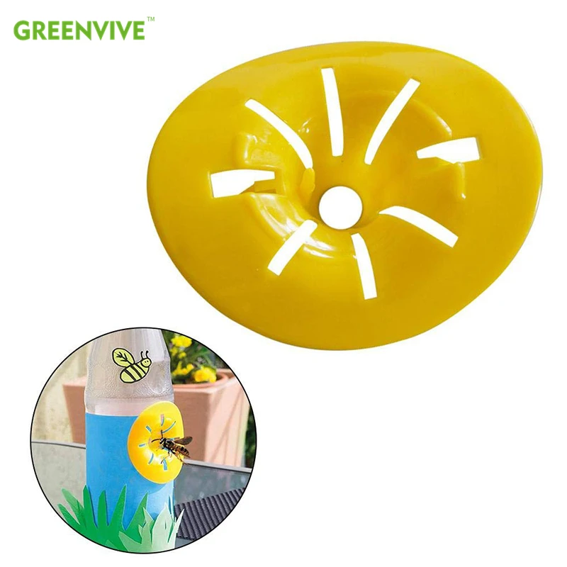 30pcs-Bee-Hornets-Trap-Catcher-Wasp-Insects-Funnel-Killer-Reusable-Home-Garden.jpg 30 db Méh Hornetek Csapdafogó Darázs Rovarok Tölcsérgyilkos Újrahasznosítható Otthoni Kert - Image 2