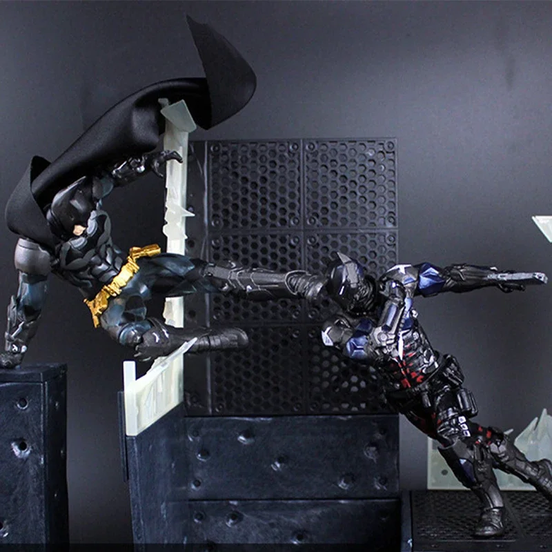 Dc Anime Hero Movie Batman: Arkham Knights Figurine Scene Models Statue Collezioni Hobby Modello Da Collezione Giocattoli Figure Regali