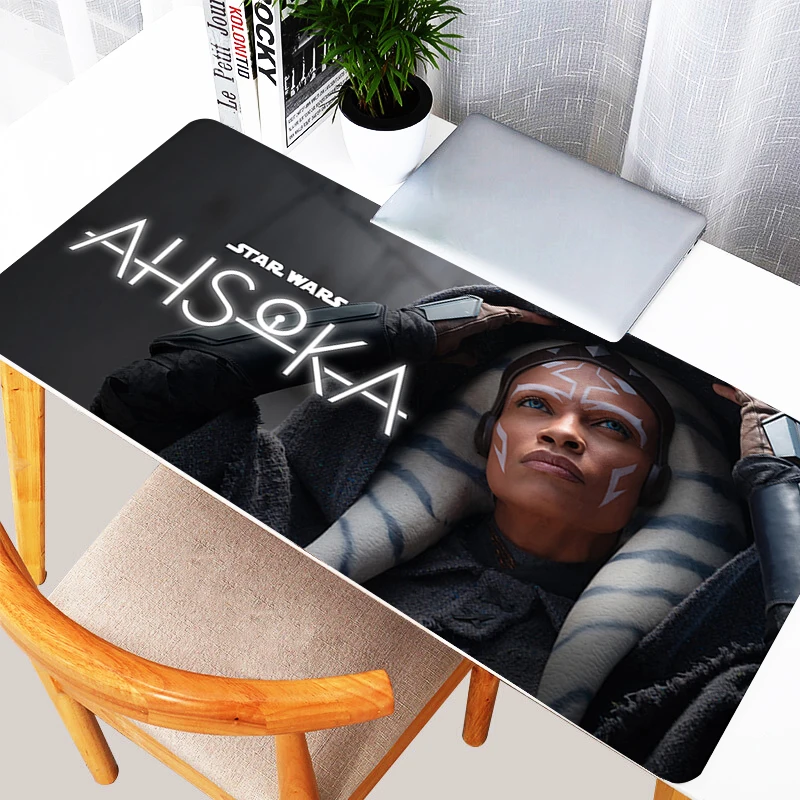 

Star Wars Ahsoka Tano Mouse Pad 900x400 Anime Gamer Keyboard Rug Laptop Cute Gaming Cabinet Mousepad Computer XXL Desk Play Mat