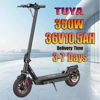 TUYA – Scooter électrique pliable, moteur 350W, batterie 10,5 ah, vitesse maximale de 31 KM/H, pneus résistants à la perforation de 8.5 pouces 1