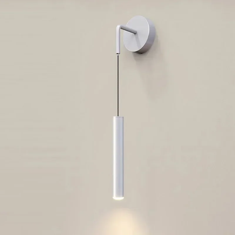 Modern LED Wall Lamps Simple Bedroom Bedside Creative Wall Sconces Reading Aluminum Alloy Indoor Decoration Lighting Fixture led wall lamp wall sconces light wall lamp