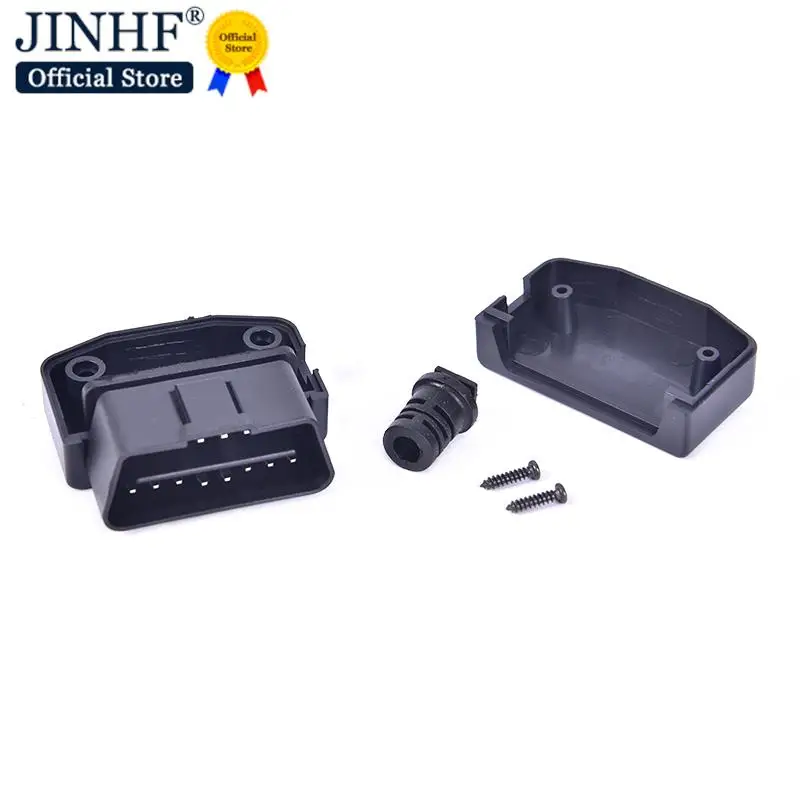 쉘 및 나사 수 자동차 커넥터 케이블 와이어, OBD2 L 타입, 16 핀 소켓 커넥터 플러그, 핫 세일