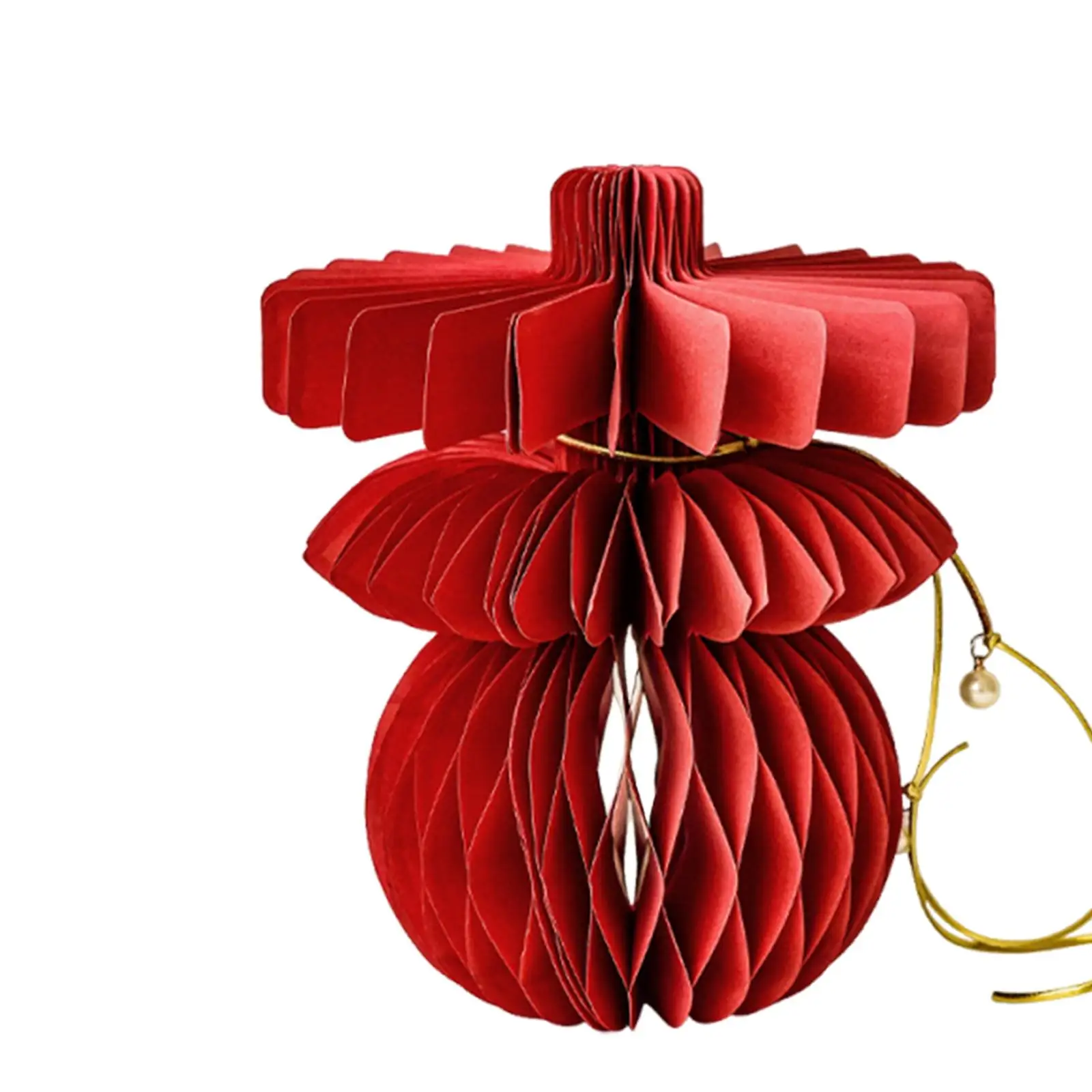 Chinese New Year Decoration, Red Paper Lantern, Lightweight Paper Craft Hanging Ornament, Spring Festival Decor