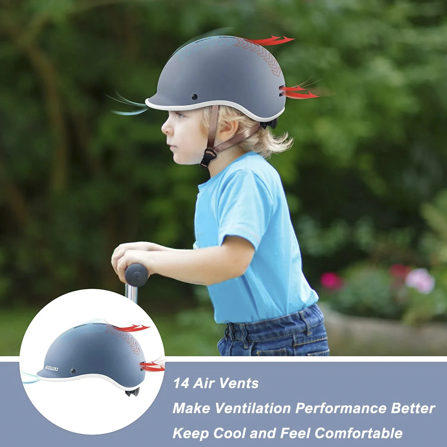 Kid's Bike Helmet 5-12 Years Boys Girls Cycling Helmet Ultralight