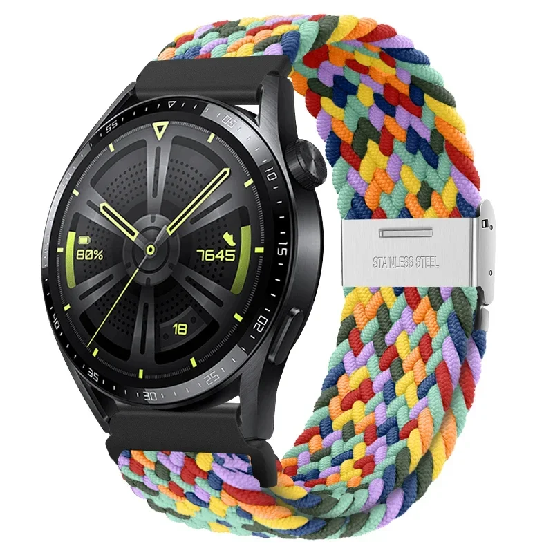 Sport Nylon Smartwatch Strap - 20mm/22mm Bracelet Band