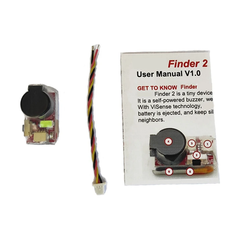 

1 шт. видоискатель 2 5 в зуммер трекер сверхгромкий 105 дБ случайный цвет печатная плата для FPV гоночного микро-типа дальнего действия LR4 дрона