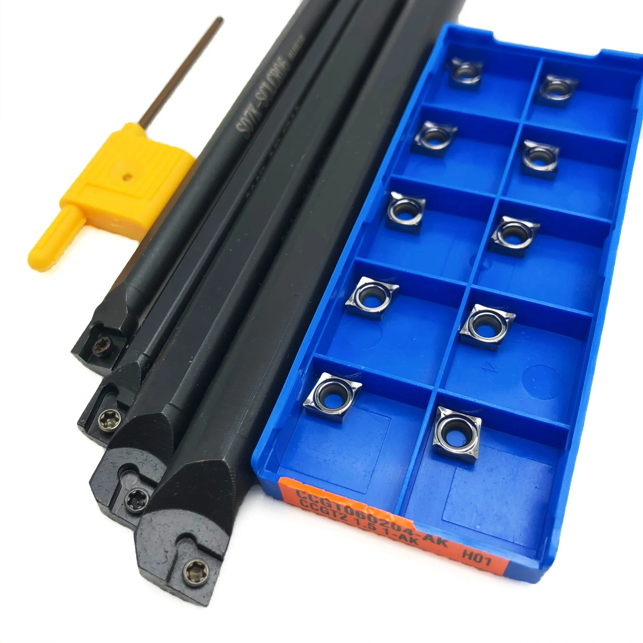 

10 шт., держатели для инструментов CCMT060204 UE6020 CCGT060204 AK H01