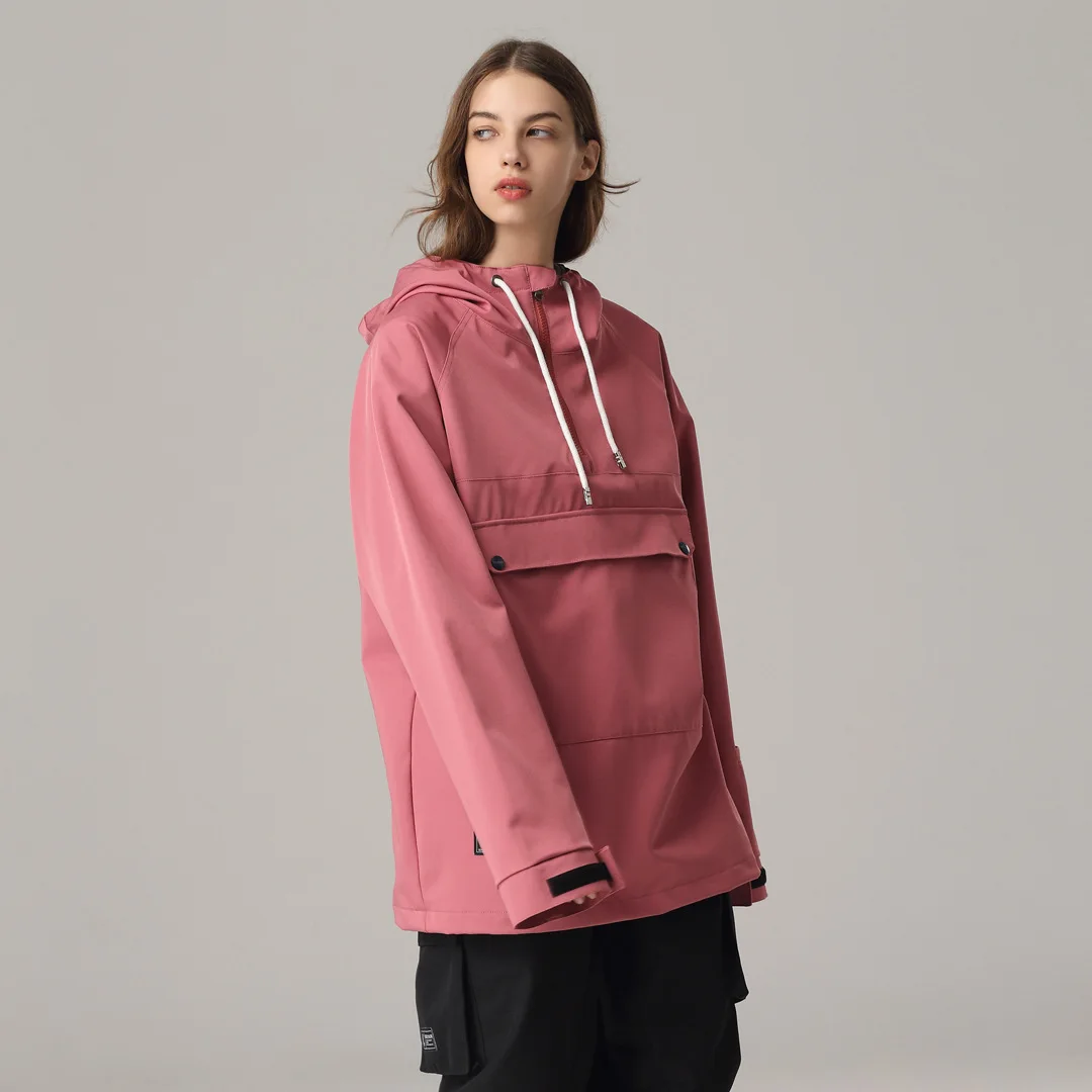 Ski Jacket For Men and Women Winter Outdoor Warm Windproof Waterproof Breathable Snowboarding