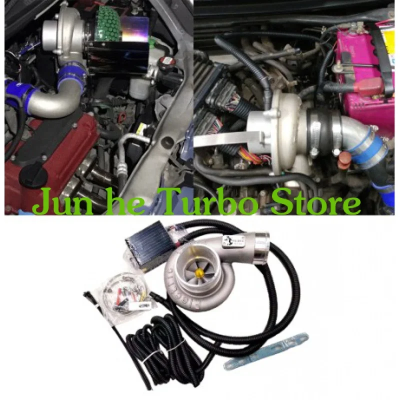 Auto Electric Turbo Supercharger Kit Spinta Moto Turbocompressore Elettrico Filtro Aria Aspirazione Per Tutte Le Auto Migliora La Velocità