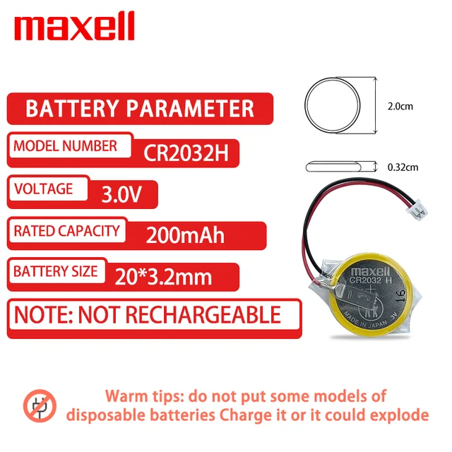 100pcs/lot New Original Battery For Panasonic Cr2450 3v Lithium Button  Batteries Cell With Welding Feet Cr 2450 - Button Cell Batteries -  AliExpress