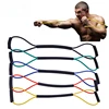 15-35LB Boxing Resistance Bands Rubber Speed Training Pull Rope Muay Thai Karate Arm Strength Training for Home Gym Workout