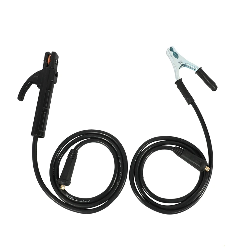 Welding Accessories Clamp Professional 300A Ground Welding Earth Clamp Clip Set for Mig Tig ARC Welding Machine 1.5M Cable 10-25 Plug Durable