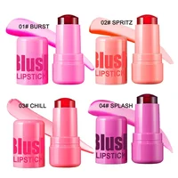 Milk Makeup Blush Stick Lip Tinted Cooling Water Jelly Tint Jelly Blush Stick Watercolor Multi-Use Matte Blush Makeup 1