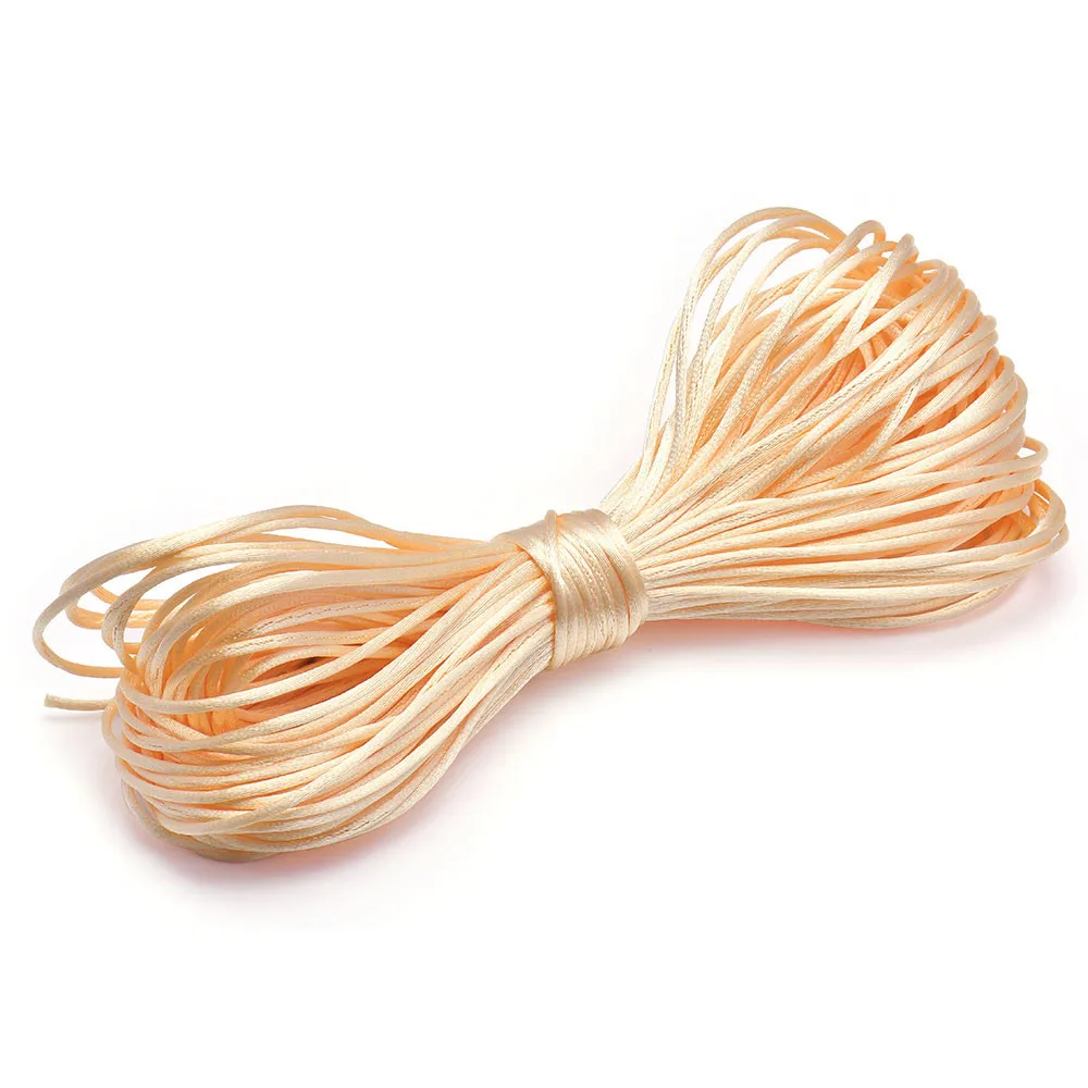 Luxurious 20M Nylon Satin Beaded Rope