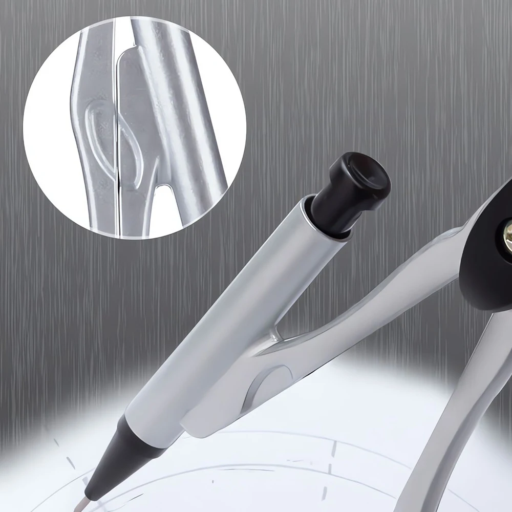 M&G 7 Pieces Drawing Set (Compass + Eraser + Ruler Triangular Ruler / Protractor) for Student Exam
