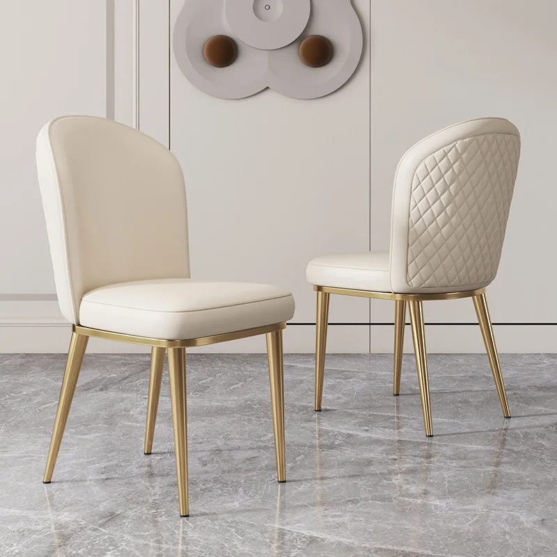 

Luxury Kitchen Dining Chairs Balcony Restaurant Dinner Party Desk Vanity Dining Chairs Computer Silla Nordica Theater Furniture