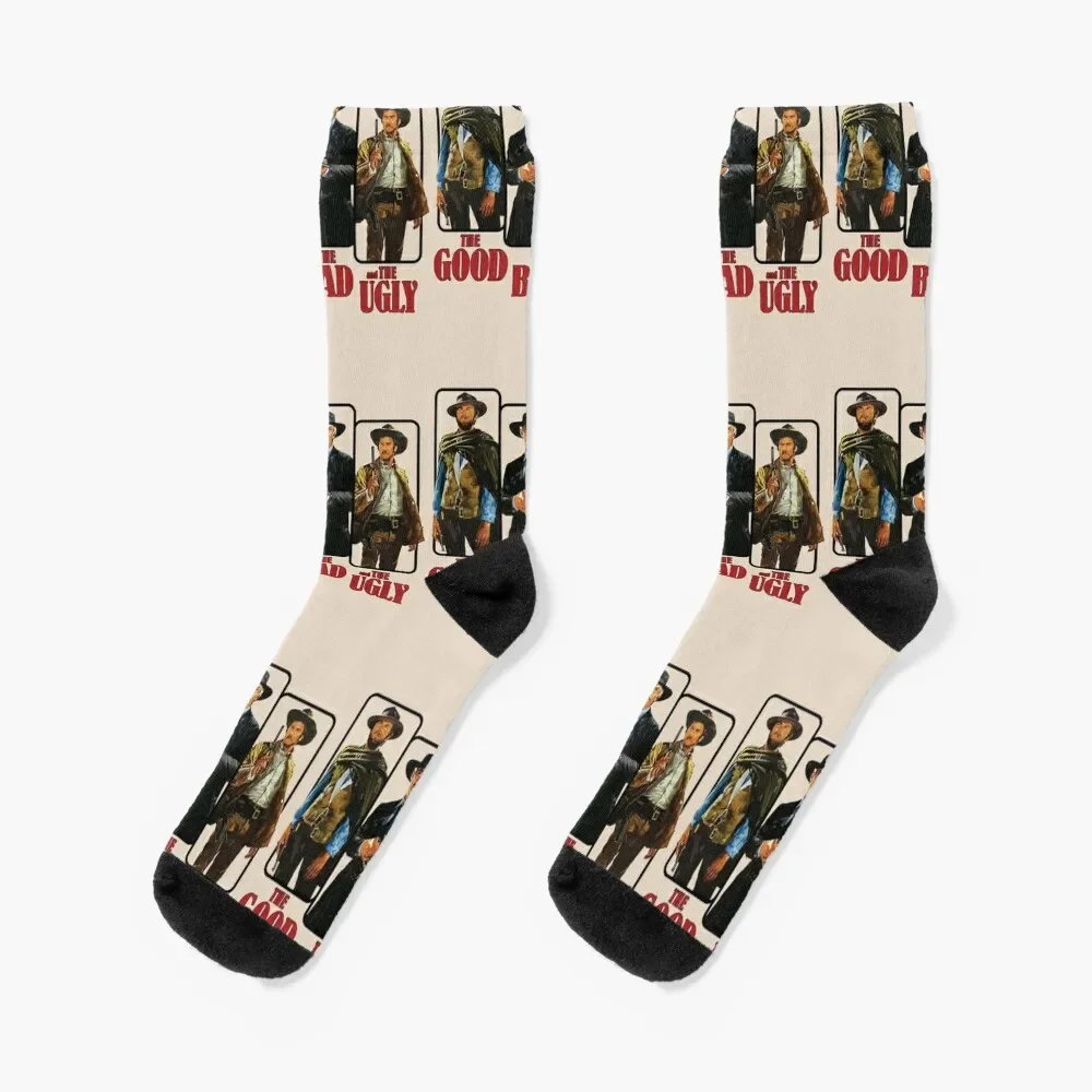 

The Good The Bad and The Ugly Poster Graphic Socks essential Toe sports Boy Socks Women's