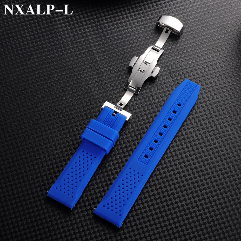 Breathable Silicone Quick Release Universal Watch Strap - Elegant Wristband