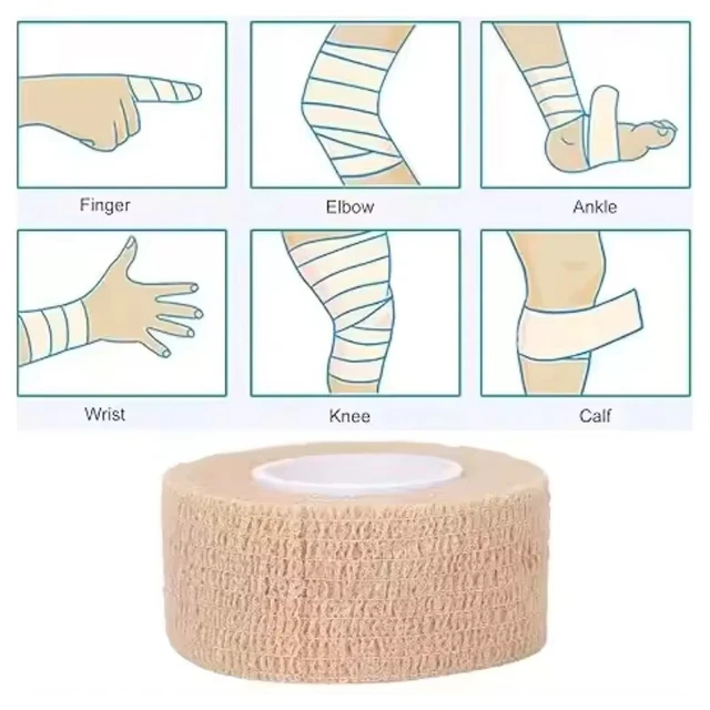 1/5/10 Roll Comfortable Toe Protectors - Anti-Friction Bandages To Protect Toes And Fingers, Prevent Roughness, Unisex 6