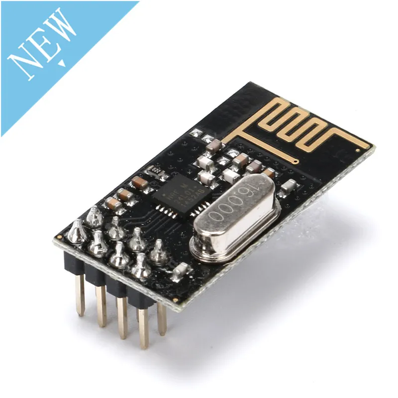 

Модуль беспроводной передачи данных NRF24L01 + SI24R1 2,4G GFSK/FSK 2 Мбит/с/1 Мбит/с/250 кбит/с 2400 МГц 1 МГц обновленная версия
