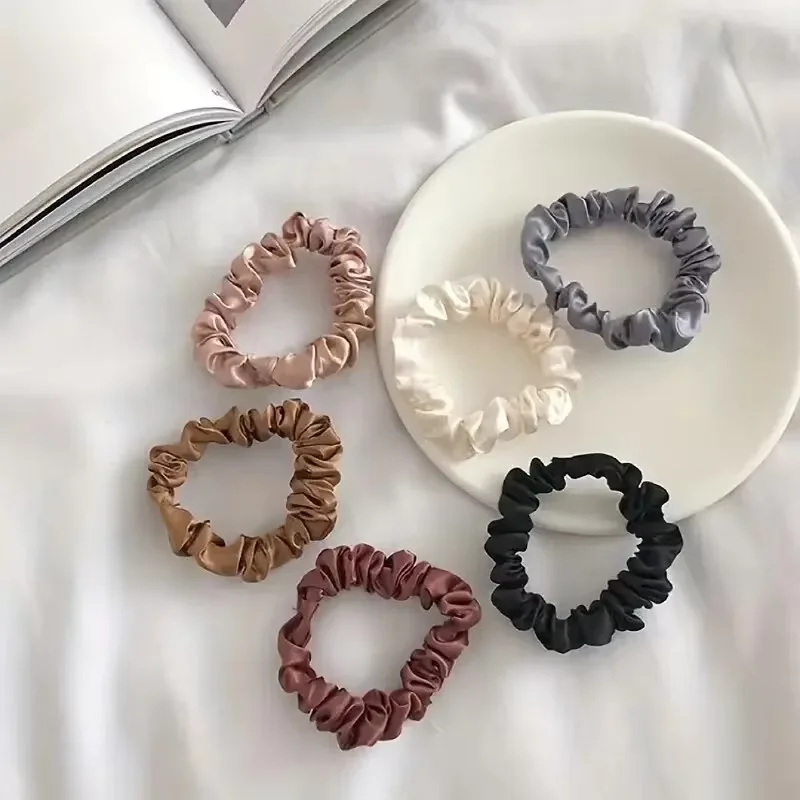 Luxurious Satin Hair Scrunchies — Ultra-Soft and Stylish Hair Accessories