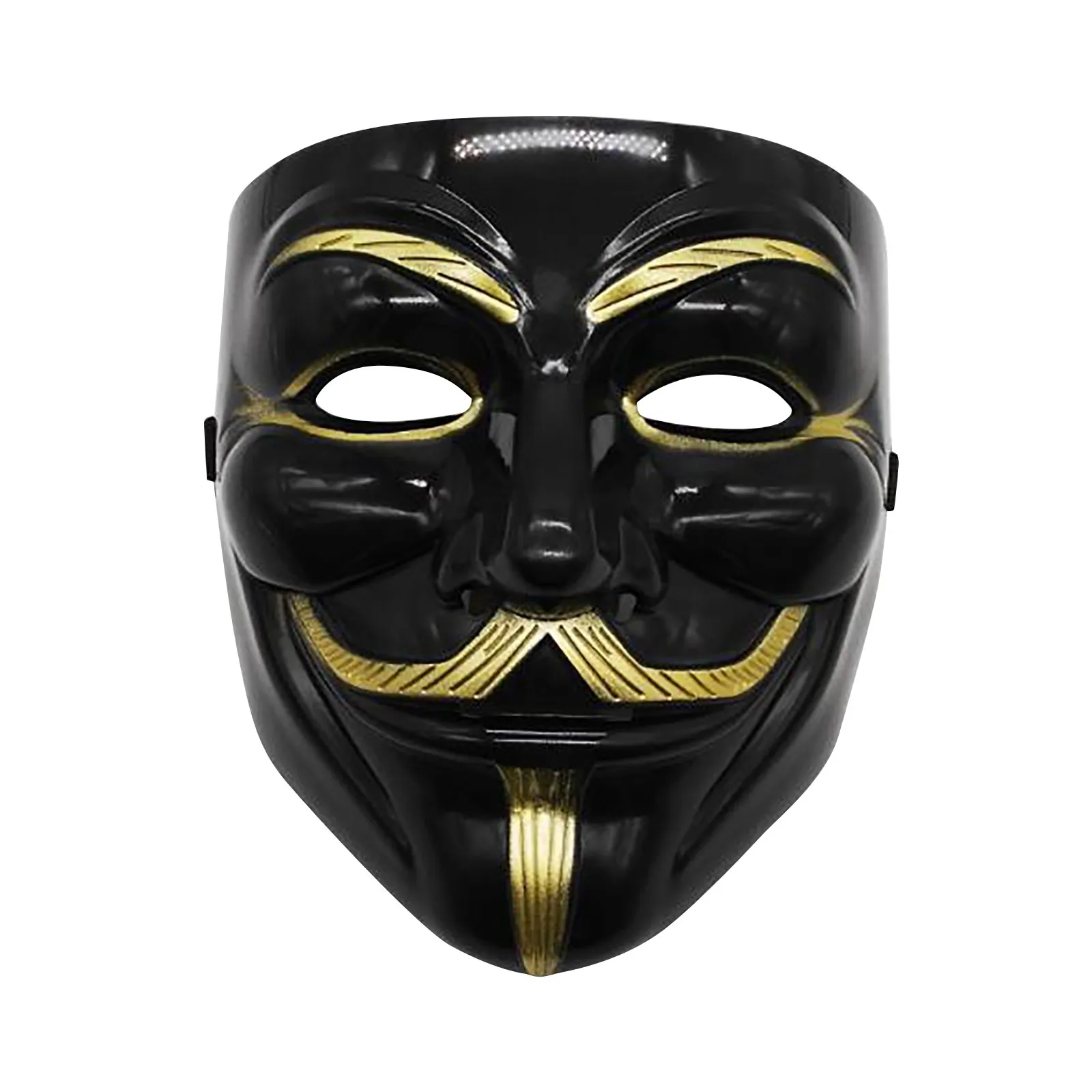 1pc Halloween Face Mask Black White V For Vendetta Hackers Cos Mask Halloween Cosplay Party Diy Masks Anime Anonymous Headwear face mask halloween mask party masks 3d face masks