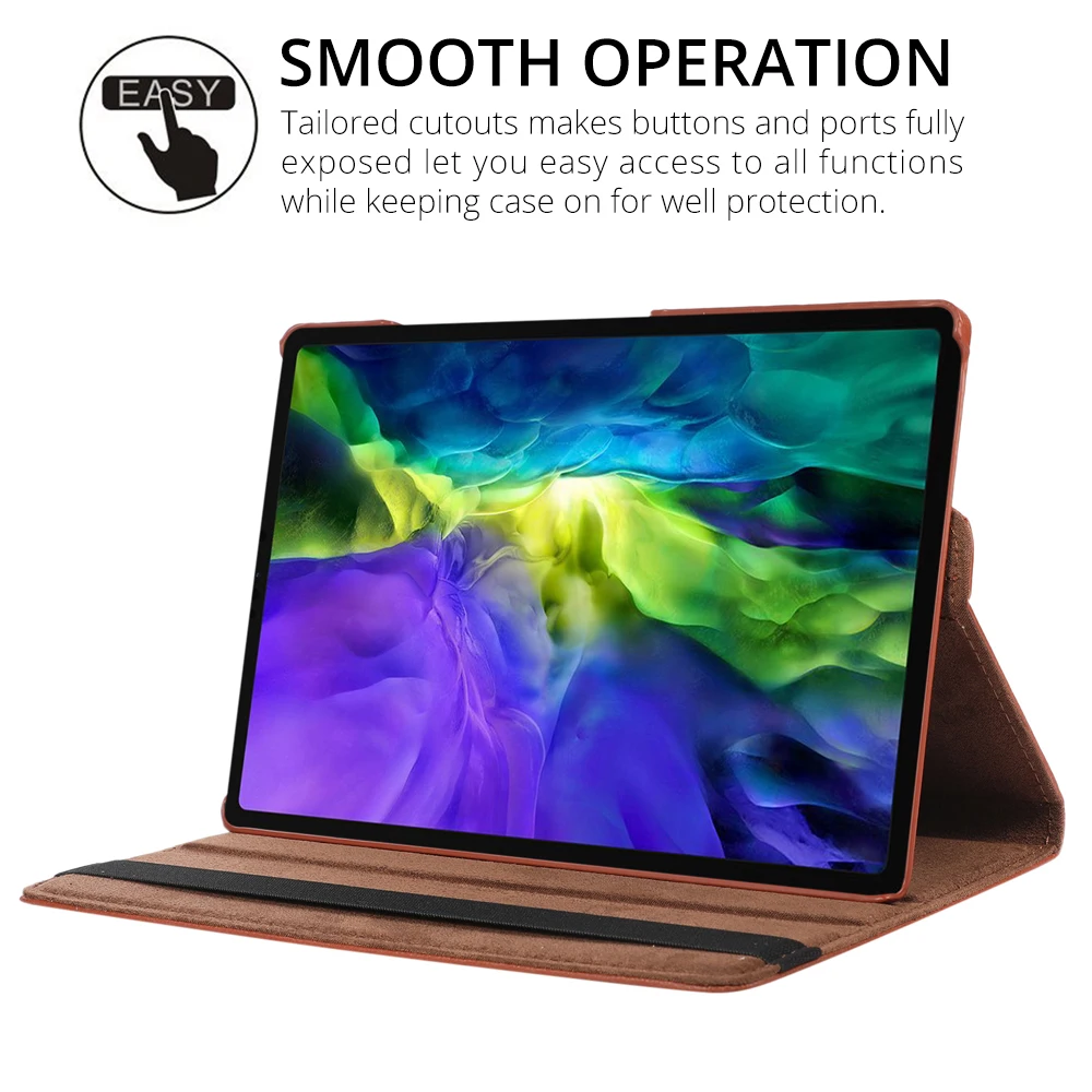 삼성 갤럭시 탭 A9 + 케이스, 회전 스탠드 커버, 삼성 갤럭시 탭 A9 8.7 SM-X110 X115 케이스, 11 인치 2023 SM-X210 360