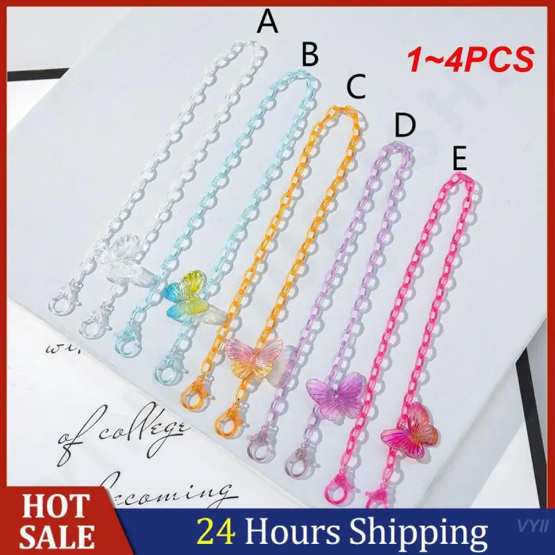 

1~4PCS Popular Metal Chains Multifunctional Use Approximately 10 Grams Glasses Chain Other Accessories Mask Chain