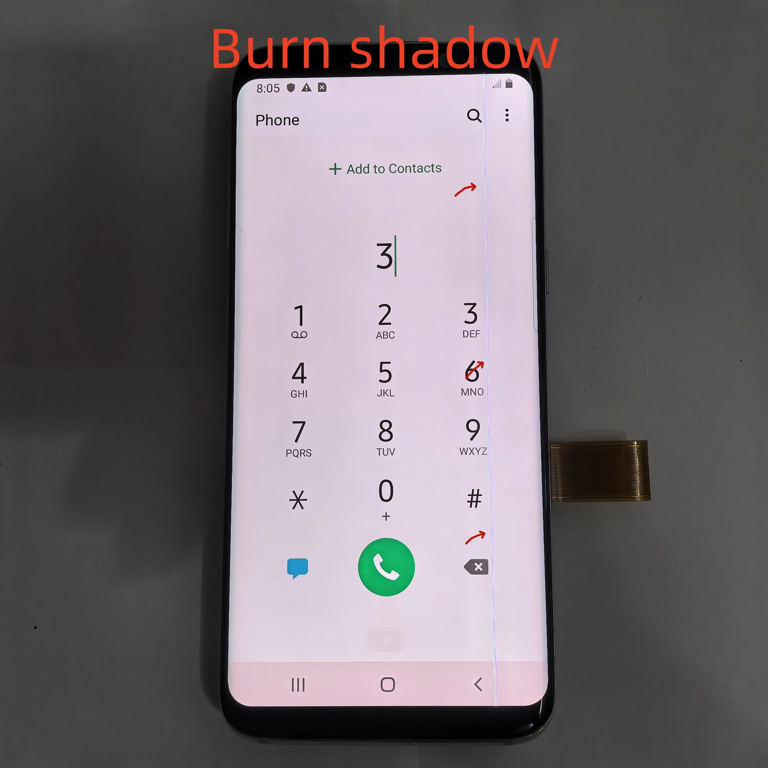 Samsung Galaxy S8 Replacement Super AMOLED Display