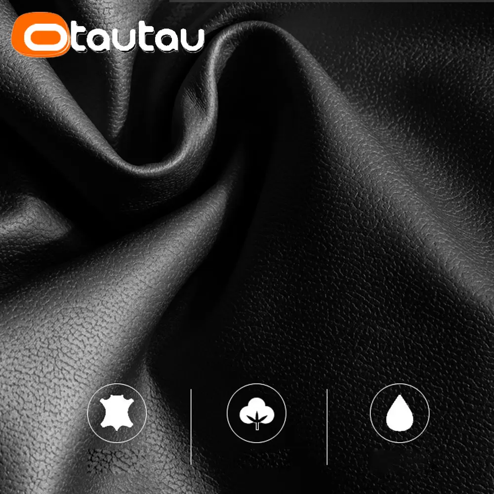 OTAUTAU 인조 가죽 배 빈 백 푸프 커버, 필러 없음, 편안한 빈백 소파 퍼프 백, 바닥 좌석 체이스 라운지 의자 DD004, 3 피트, 4 피트