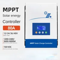 Icharger MPPT 8048 photovoltaic panel charging controller MPPT/80A intelligent control charging system solar controller 1