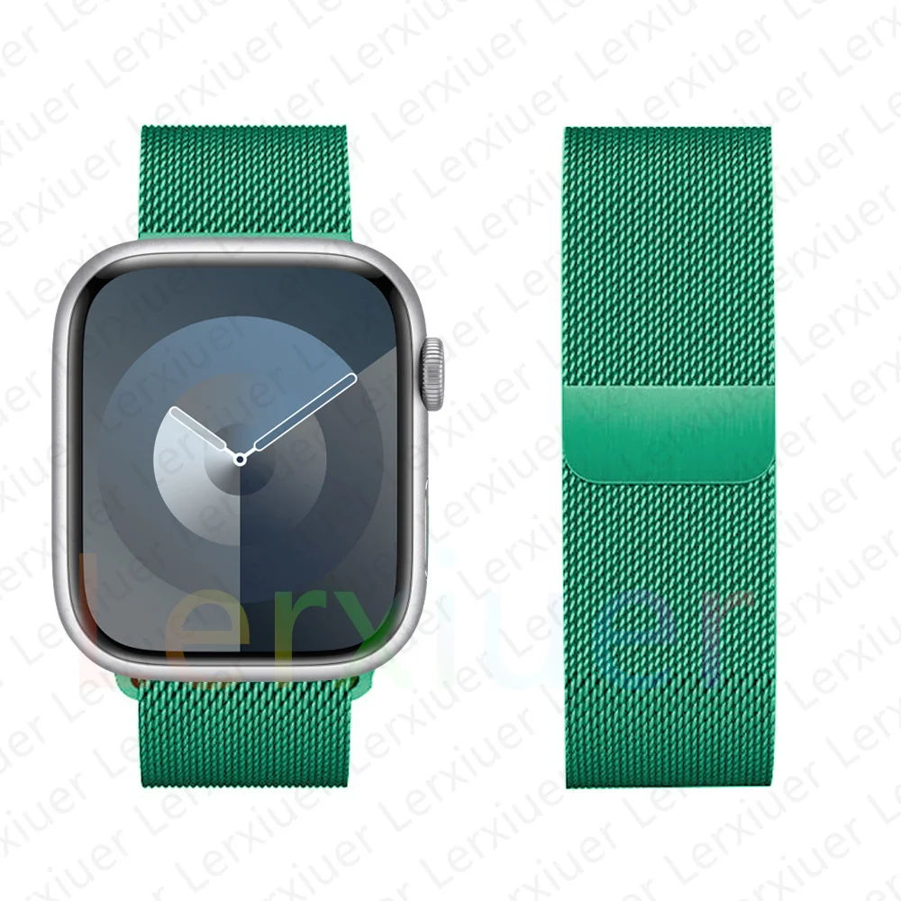 Elegant Milanese Loop Mesh Bracelet for Smartwatch Series - Premium Watch Strap Replacement