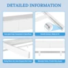 ABS Material Retractable Clothes Drying Rack For Indoors or Outdoors, Wall-Mounted Clothing Dryer Hanger 6