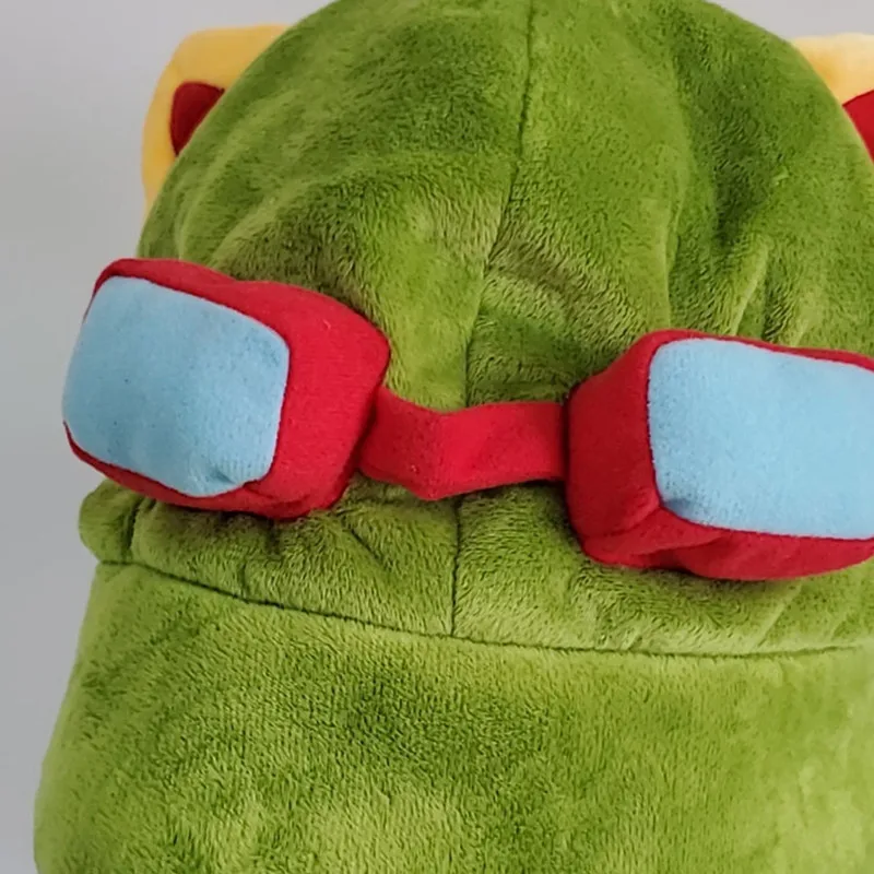 Game Lovely kawaii Swift Scout Timor Teemo's Hat LOL Cosplay Plush Warm Hat Party Teemo Cap cosplay hat