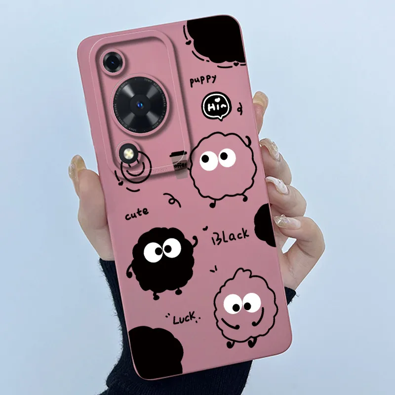 Cute Cartoon Bumper Slim Matte Silicone Protective Phone Case