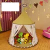 Kid Tent House Portable Princess Castle 123*116cm Indian Lion Children Teepee Tent Play Fence Baby Birthday Gift Play Game House 1