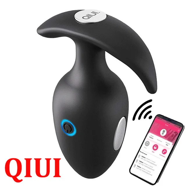 E-Stim APP Control Vibrating Butt Plug 1