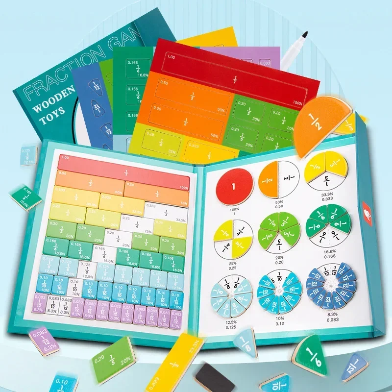 Montessori Fraction Math Book 2