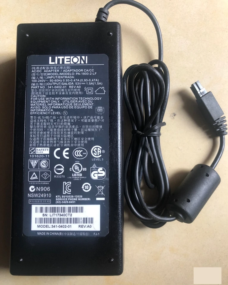 Oxiiert Adattatore Di Ricambio 12v 5a Per Cisco DX70 CP - Foto 5