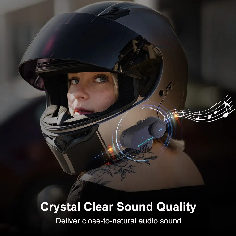 Freedconn T-Com VB Bluetooth Helmet Headset 2