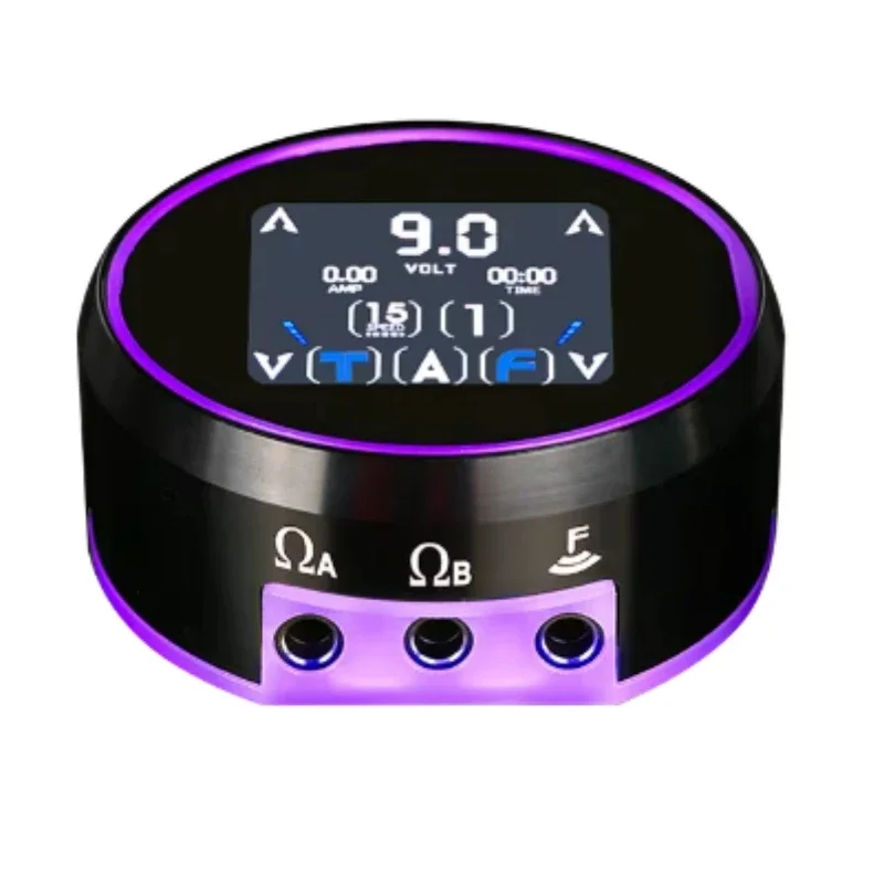 Aurora 3 Tattoo Power Supply แหล่งจ่ายไฟสักมืออาชีพพร้อมอะแดปเตอร์ไฟสําหรับเครื่องสัก 1