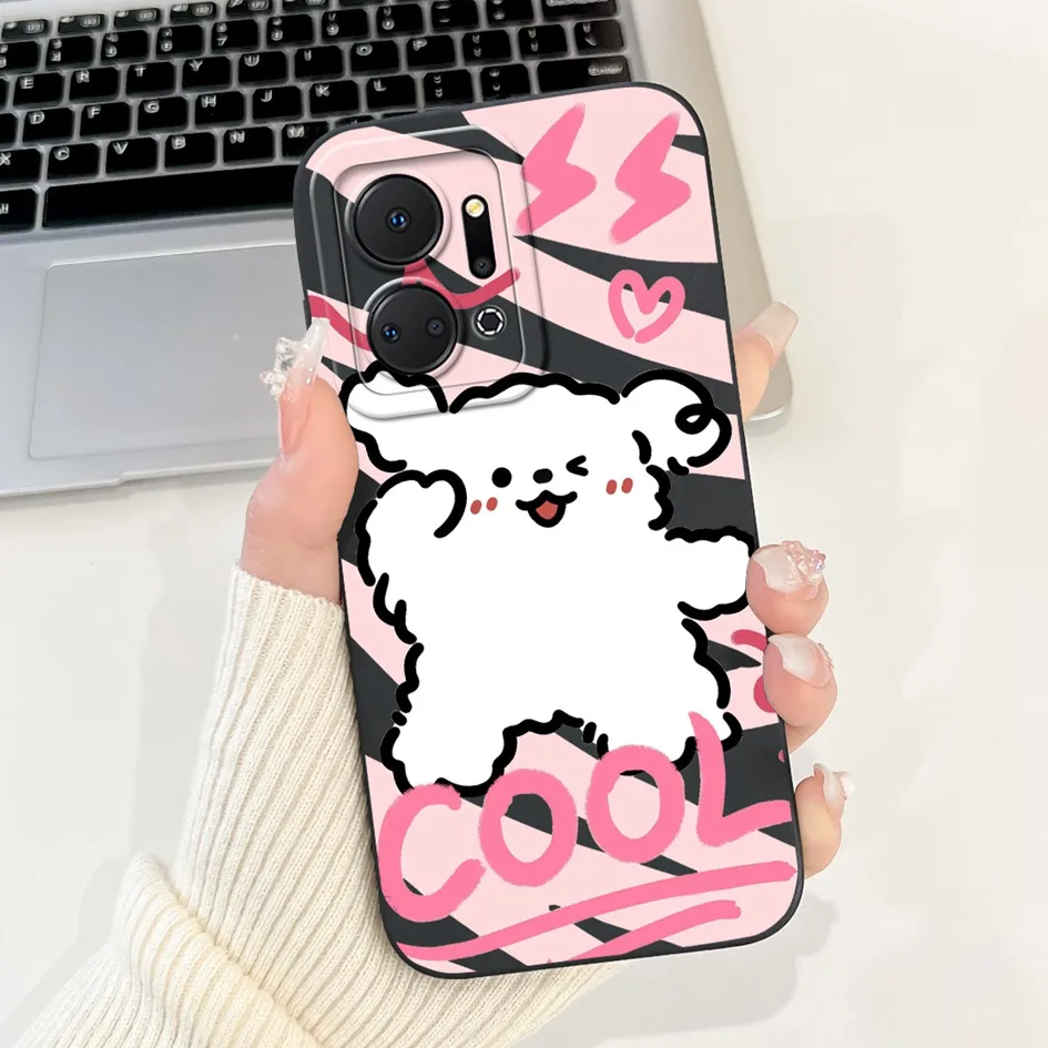 Stylish Shockproof Soft TPU Phone Case – Fashion Painted Design