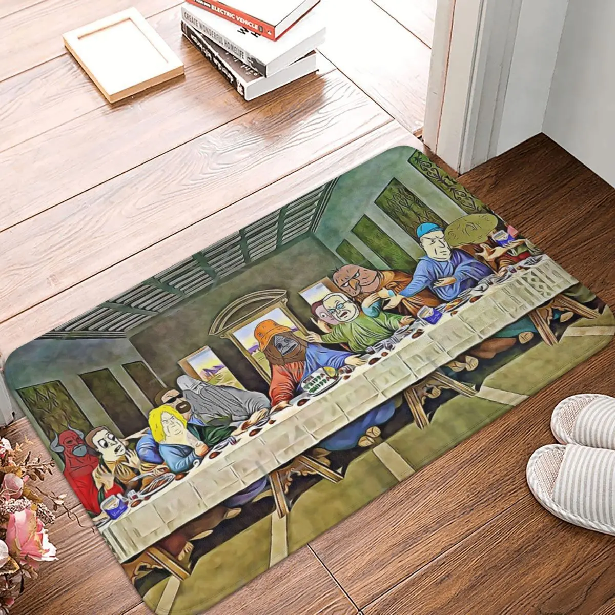 Ultima Cena Di Browntown Tappeto Tappeto Zerbino Coperte