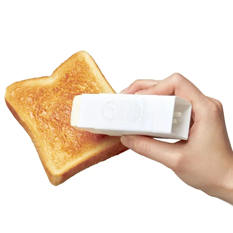 Kitchen Solid Butter Spreader Butter Dispenser on Pancakes Waffles Bagels Toast Butterer Spreading Tool Cheese Storage Box