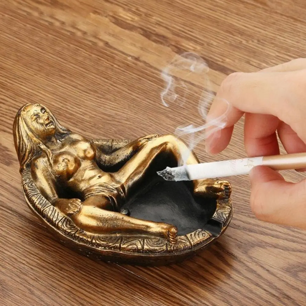 Ashtray Hot Girl Beauty Bathing Sand Tool Furnishing Hotel Home Living Room Decoration Creative Cigar Ashtray Portable Ashtray,Cigarettes Ashtray,Silicone Ashtray,Stainless Steel Ashtray,Metal Ashtray,Ceramic Ashtray
