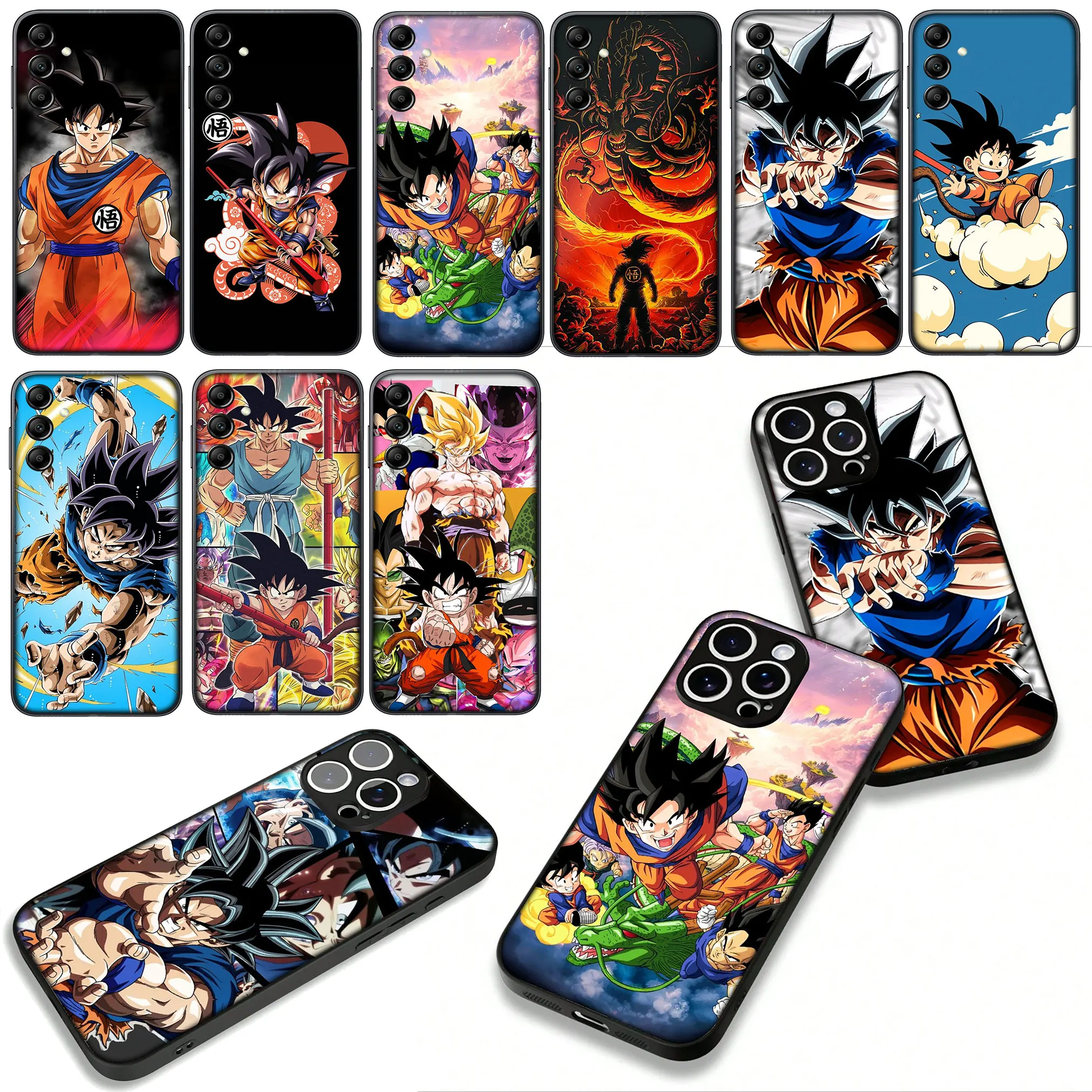 Enhanced Product Title:  
Dragon Gokus Balls Z-Inspired Protective Smartphone Case