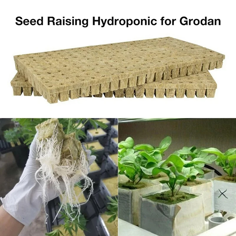 50Pcs 25x25x23mm Ventilative Hydroponic Grow Agricultural Media Cubes Mini Blocks Planting Soilless Cultivation Base
